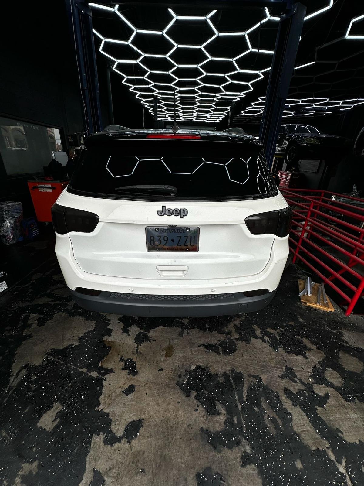 Jeep Cherokee pulley inspection and repair in Las Vegas